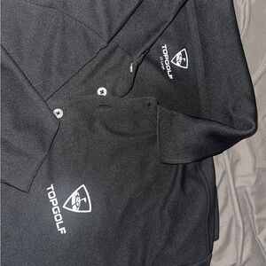 Topgolf Black Polo Shirt 2X
